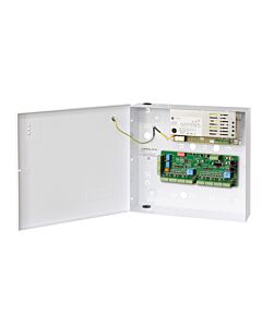 interlock controller met 24V, 5A netvoeding in plaatstalen kast met netsnoer